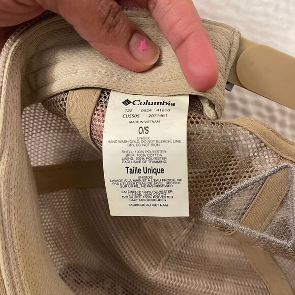 Columbia Unisex-Adult PFG Performance Fishing Gear Mesh Cap Hat Size 0/S - Picture 9 of 9